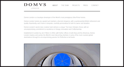 Desktop Screenshot of domvslondon.com